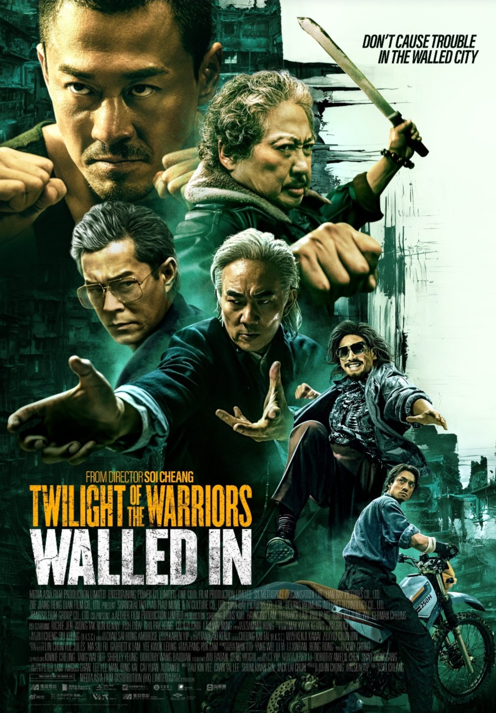 Twilight of the Warriors Walled In poster artwork