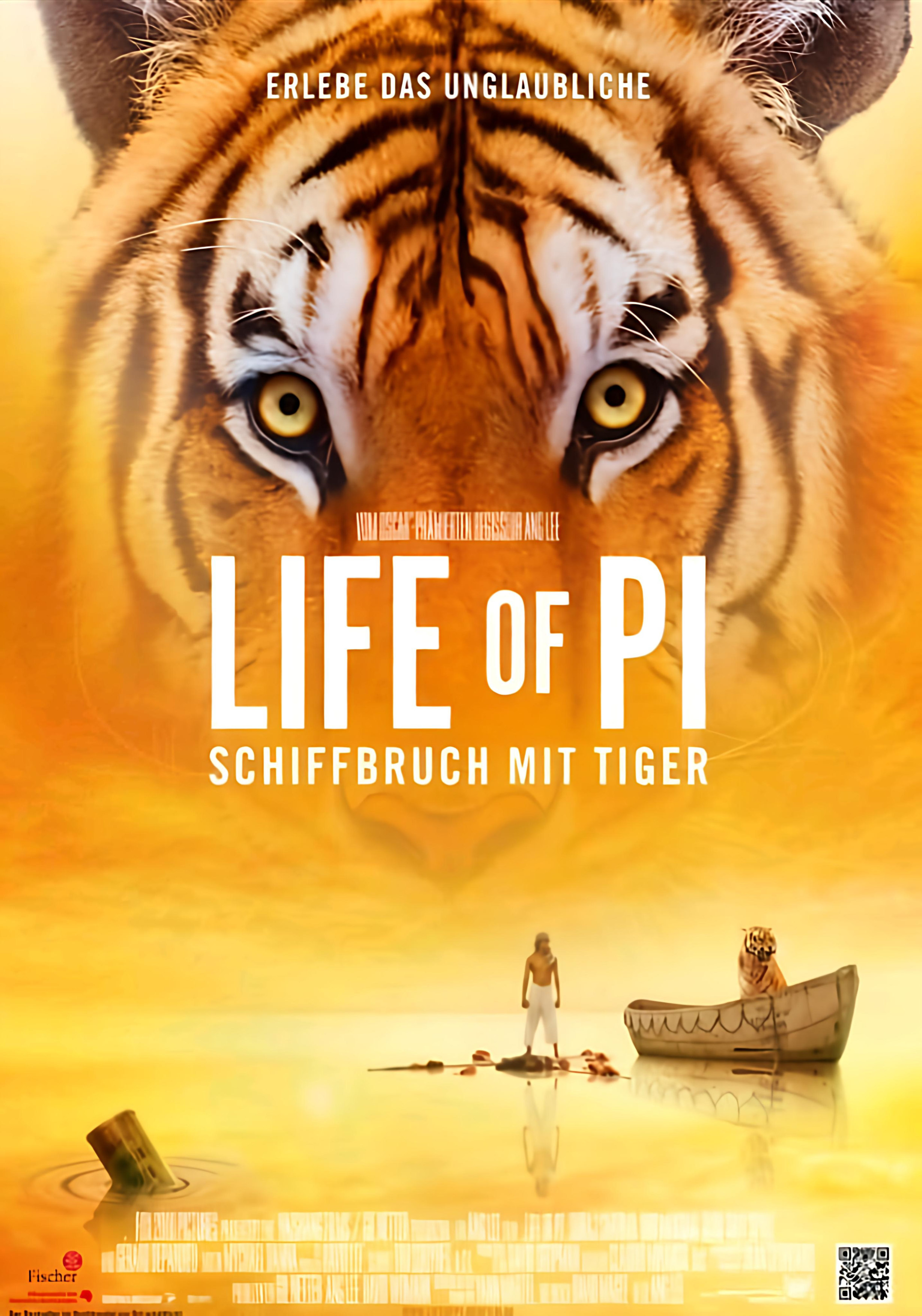 Life of Pi poster artwork