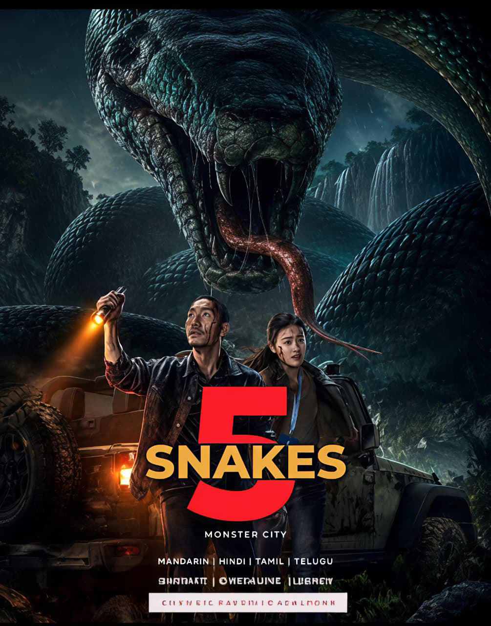 Snakes: Monster City poster artwork