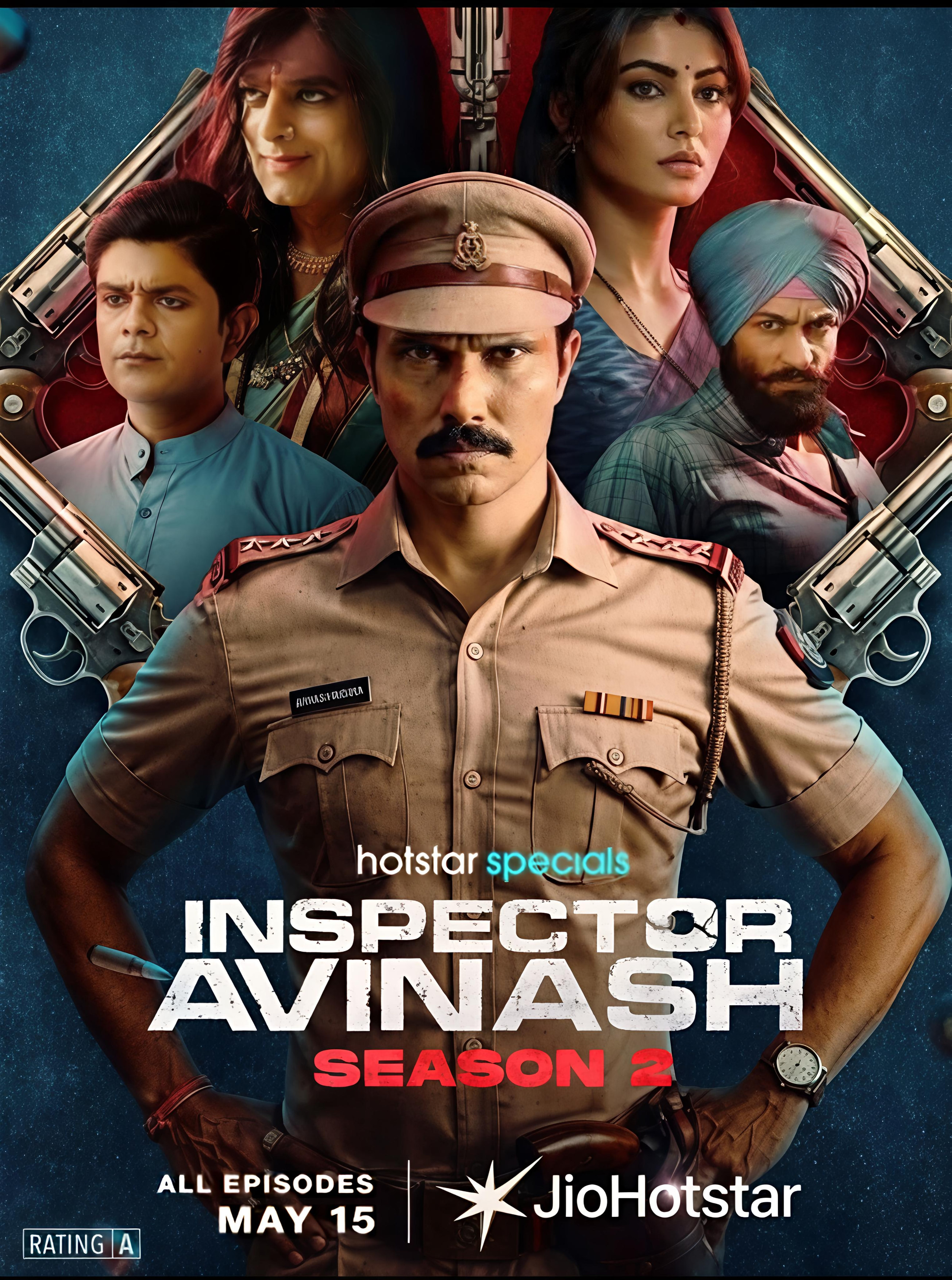 Inspector Avinash poster artwork