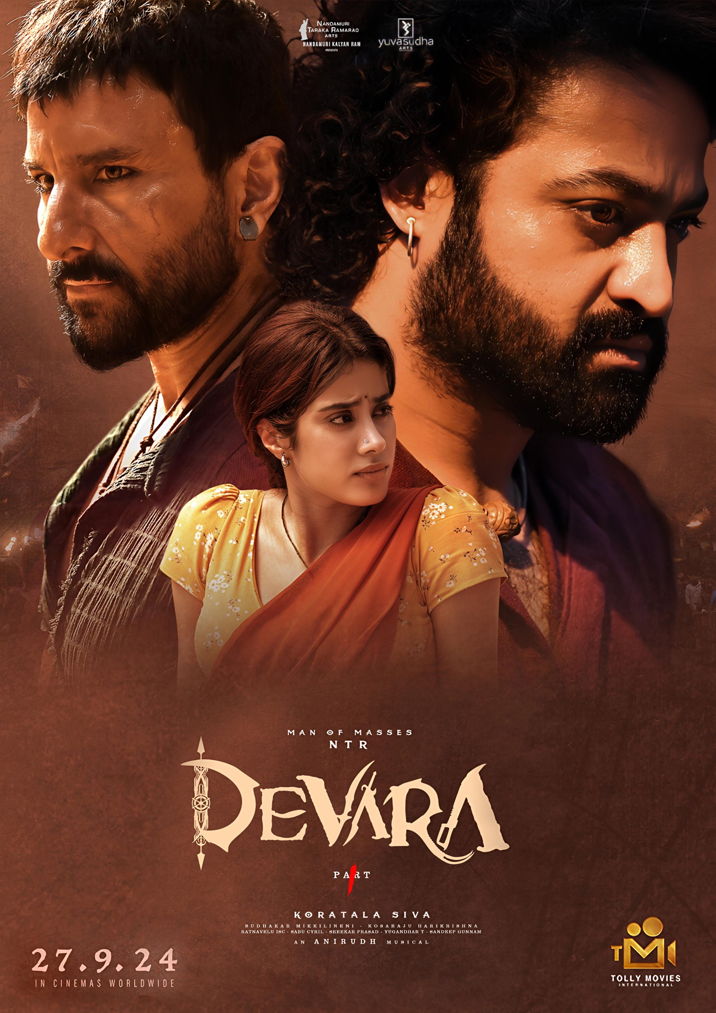 Devara Part 1 poster artwork