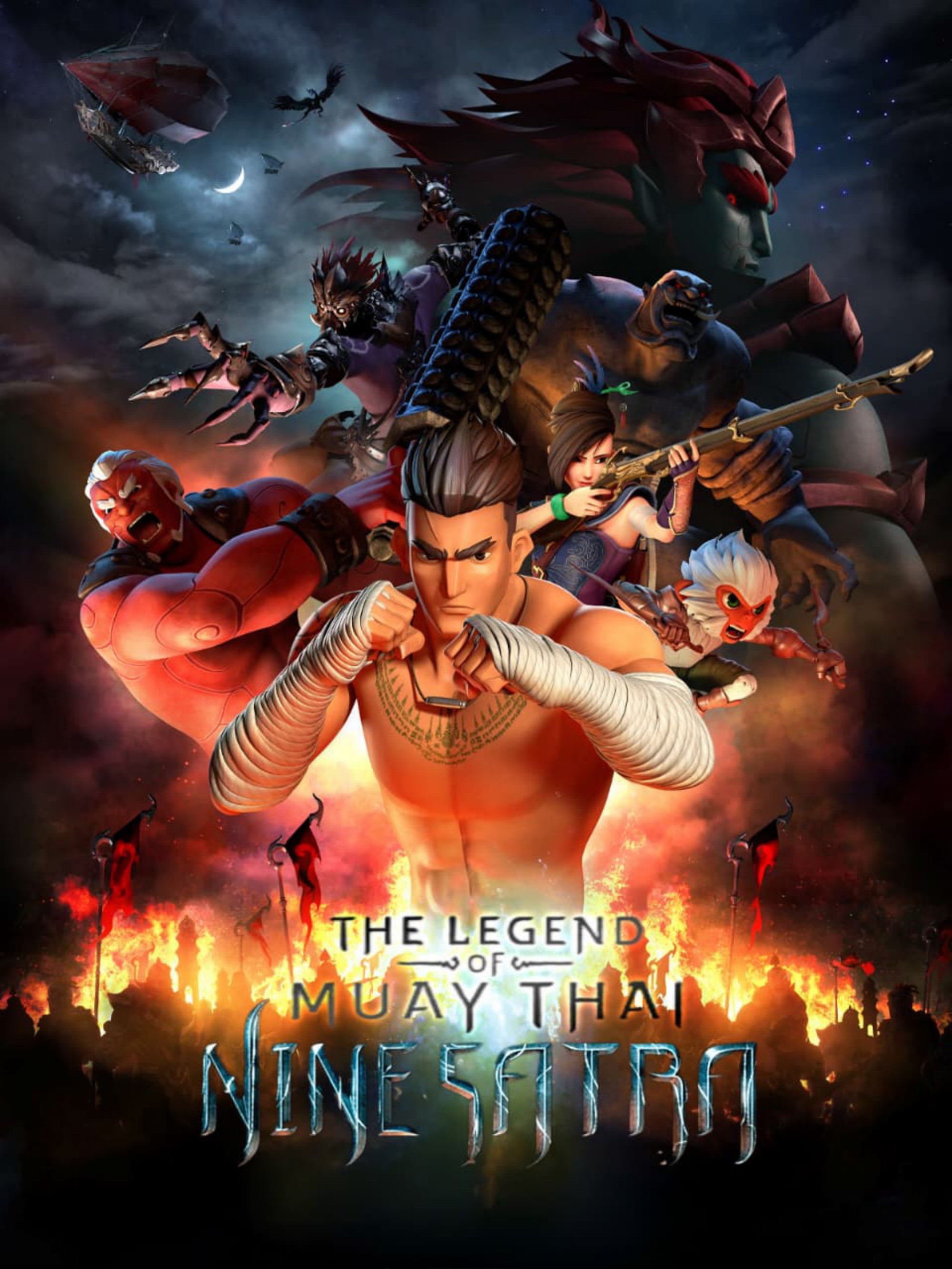 The Legend of Muay Thai: 9 Satra poster
