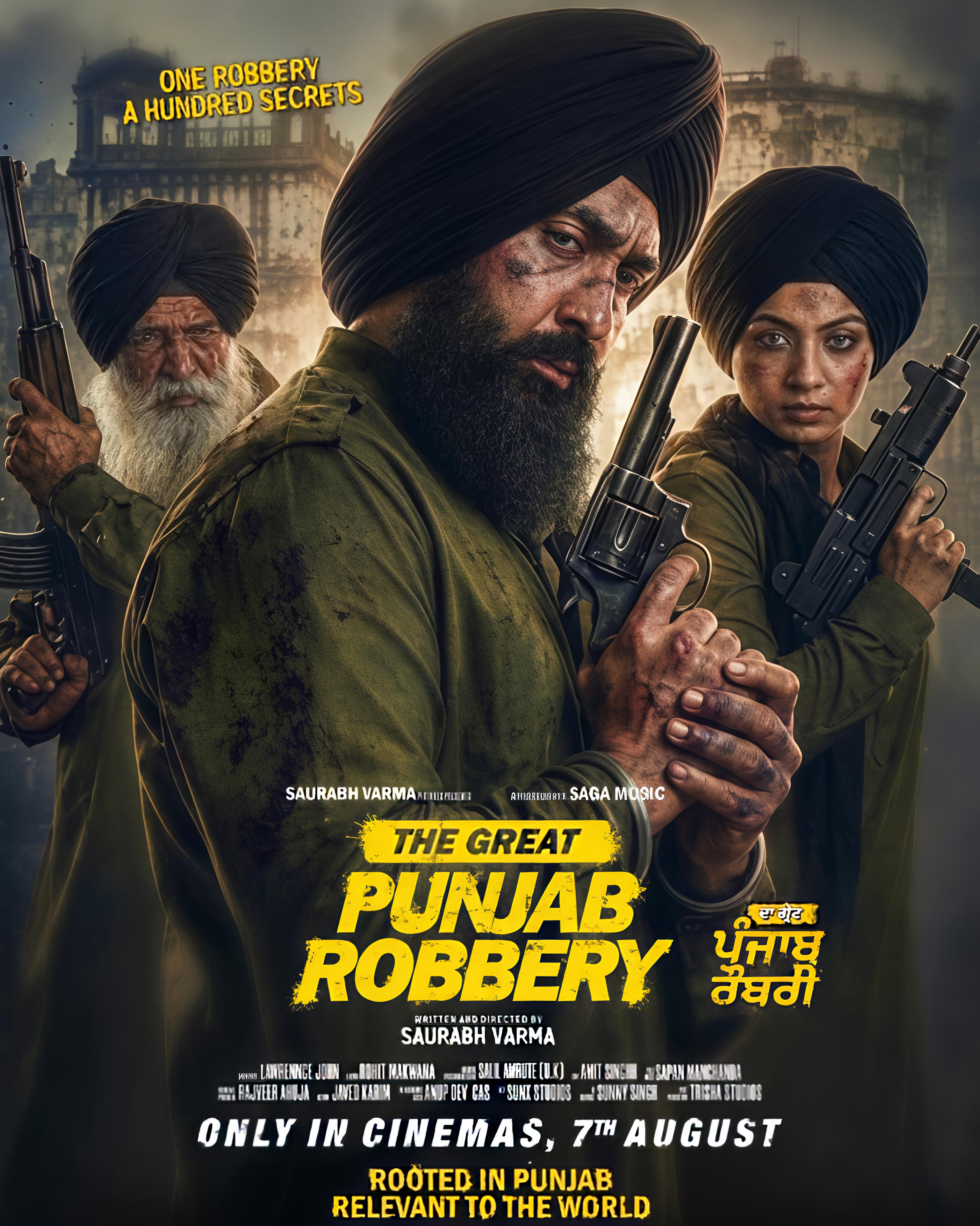 The Great Punjab Robbery poster artwork
