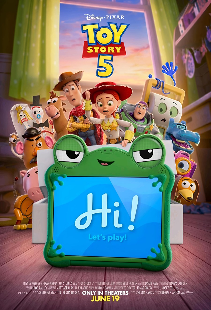 Toy Story 5 poster artwork