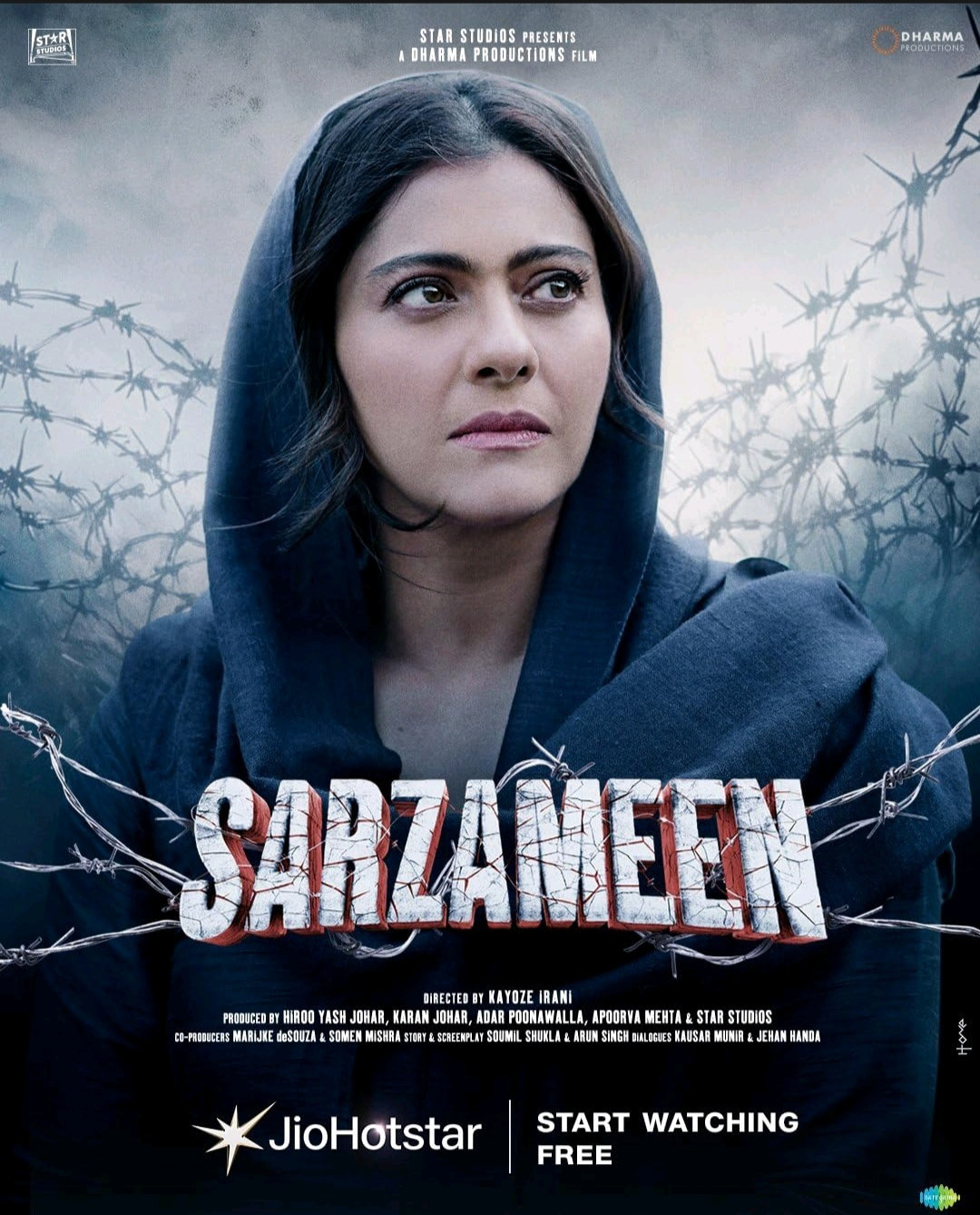 Sarzameen poster