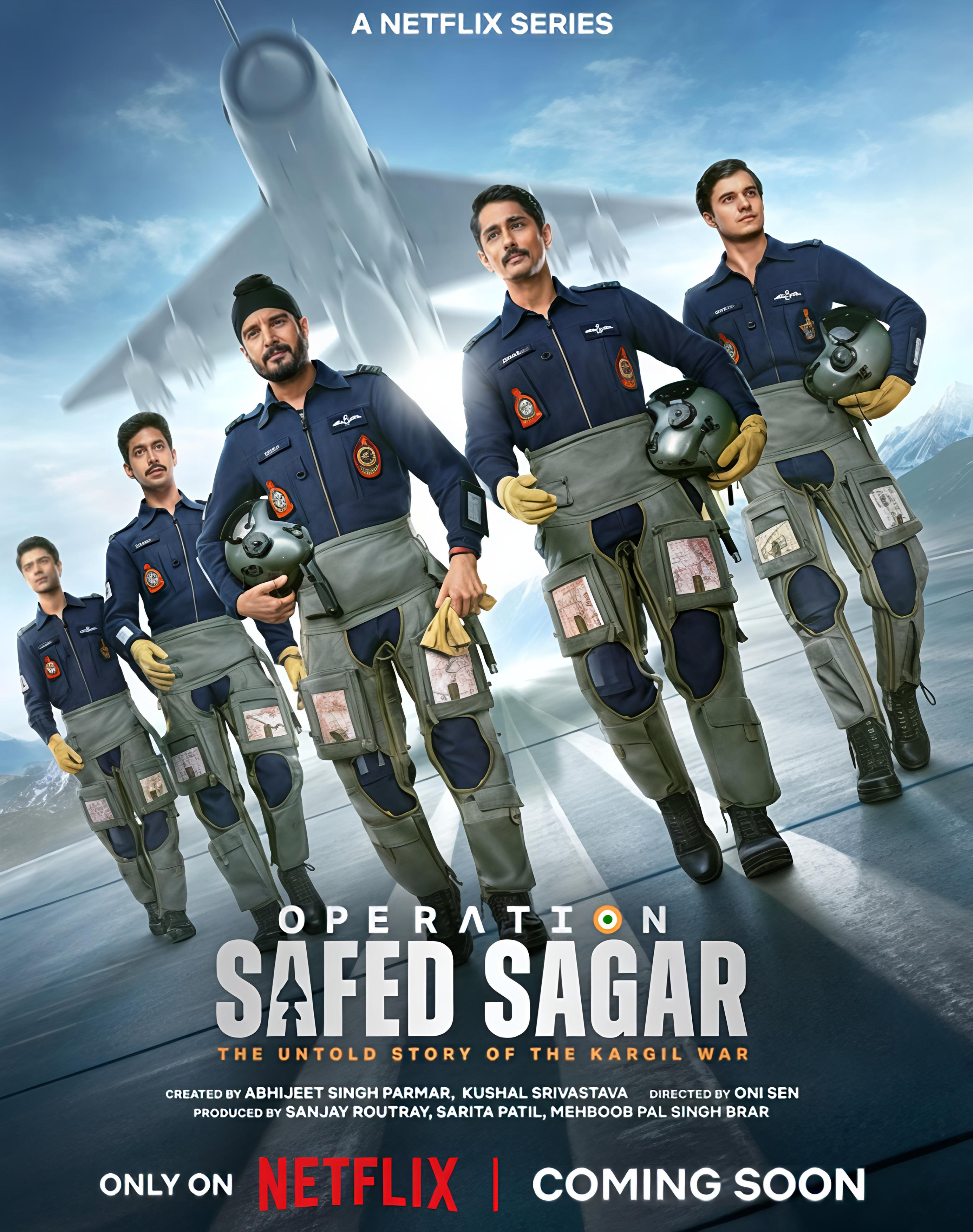 Operation Safed Sagar: The Untold Story of the Kargil War poster artwork