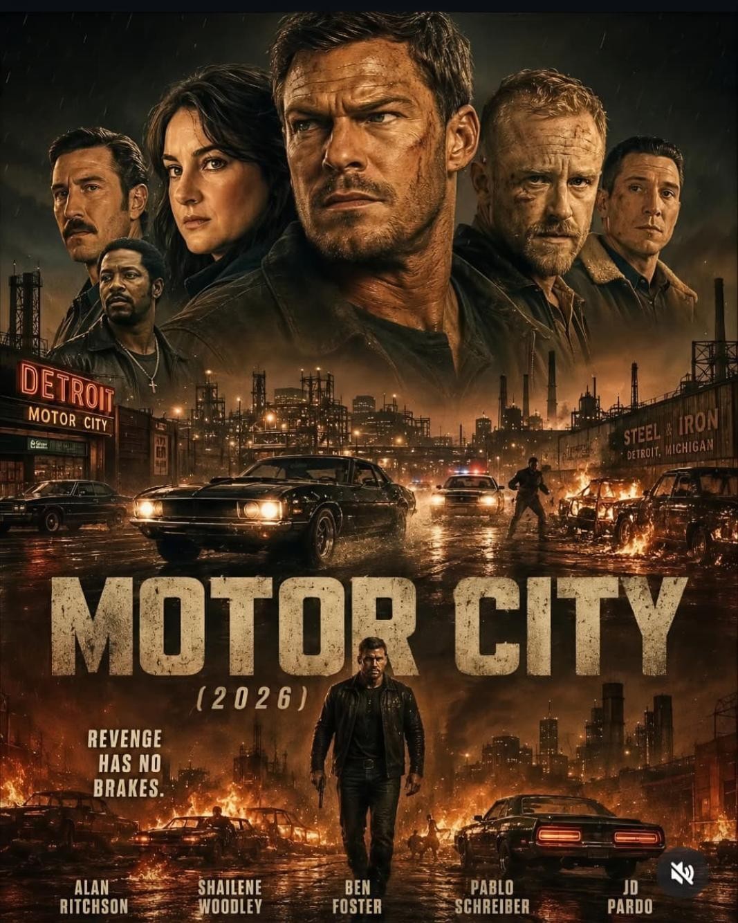 Motor City poster artwork
