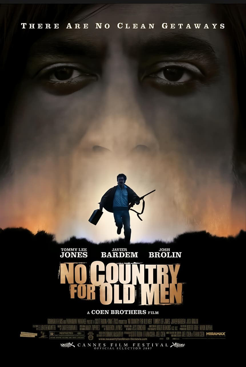 No Country for Old Men poster artwork