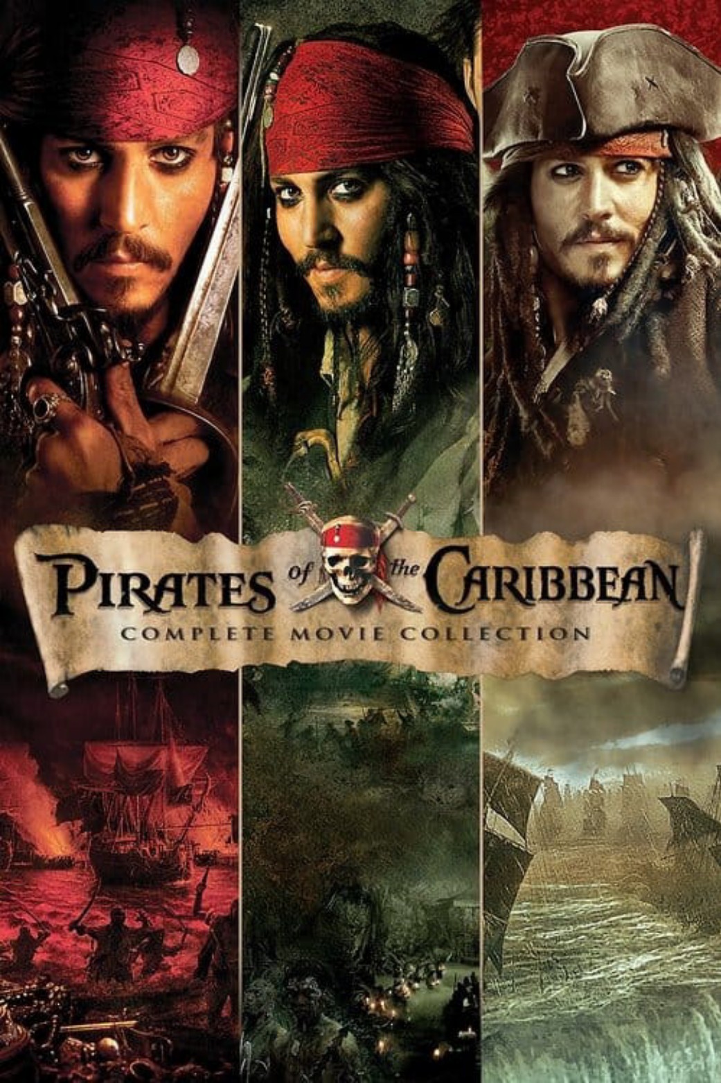 Pirates of the Caribbean Collection poster