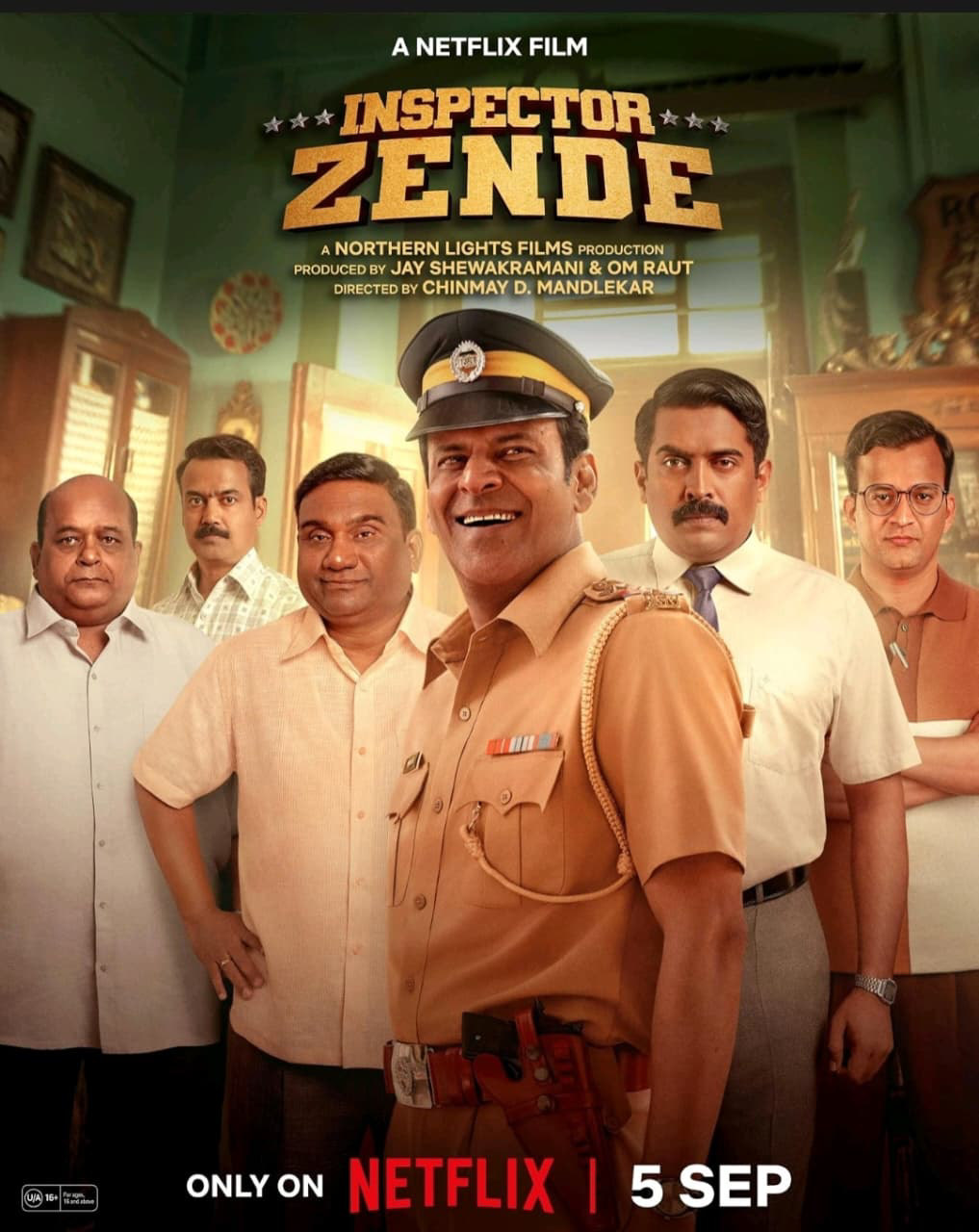 Inspector Zende poster artwork