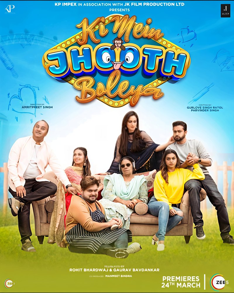 Ki Mein Jhooth Boleya poster