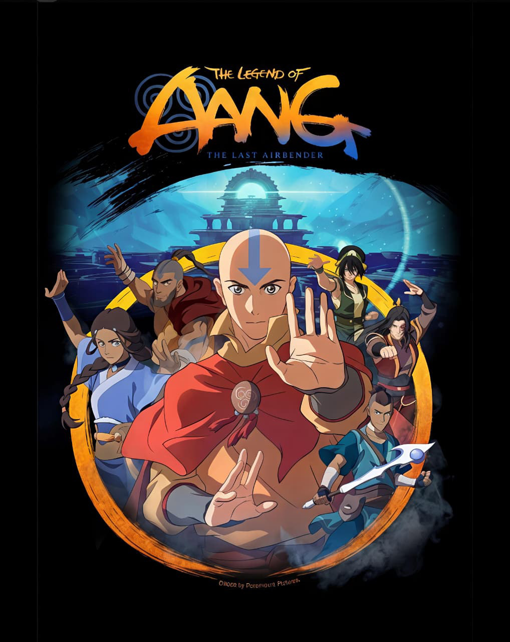 The Legend of Aang The Last Airbender poster