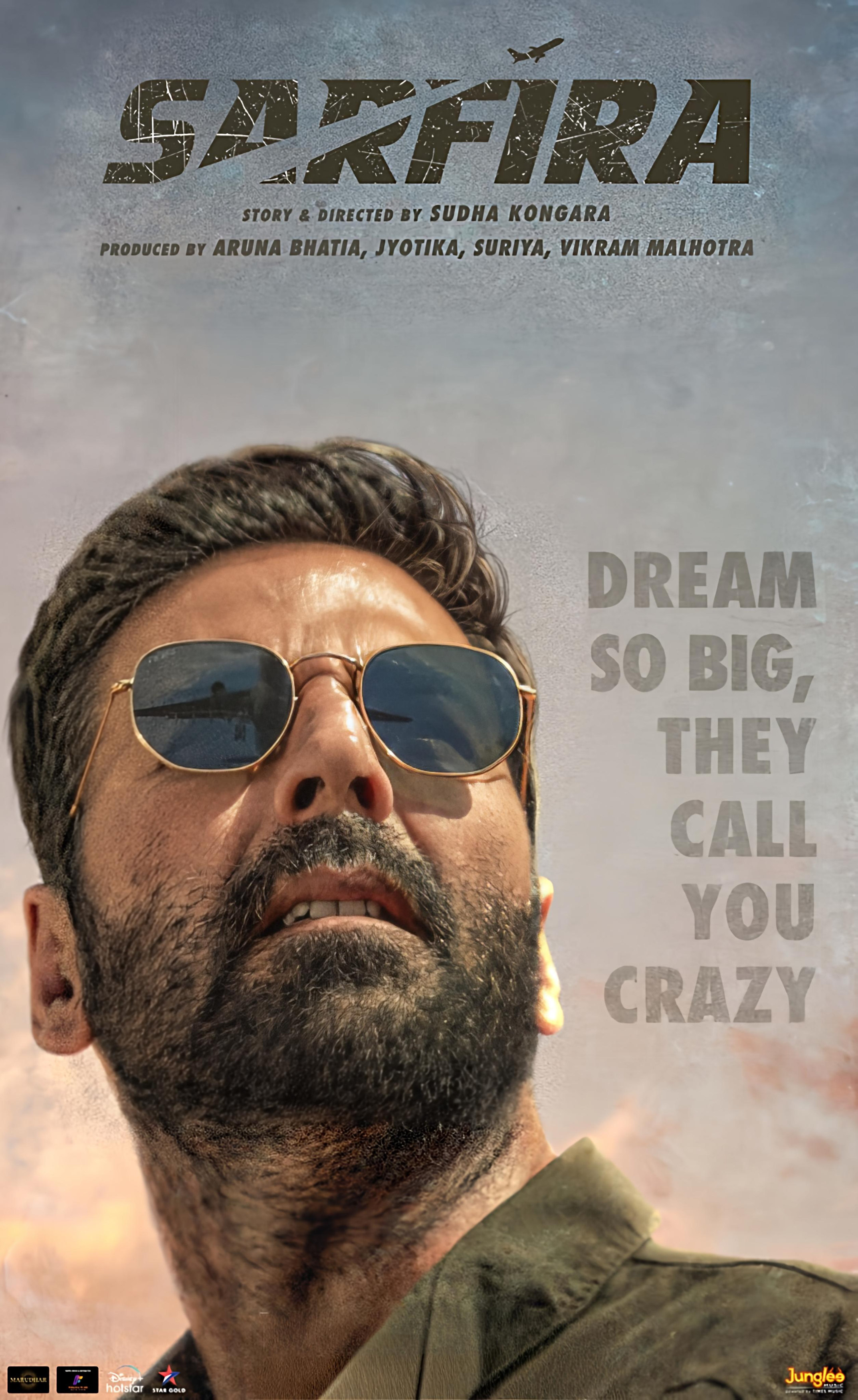 Sarfira poster artwork
