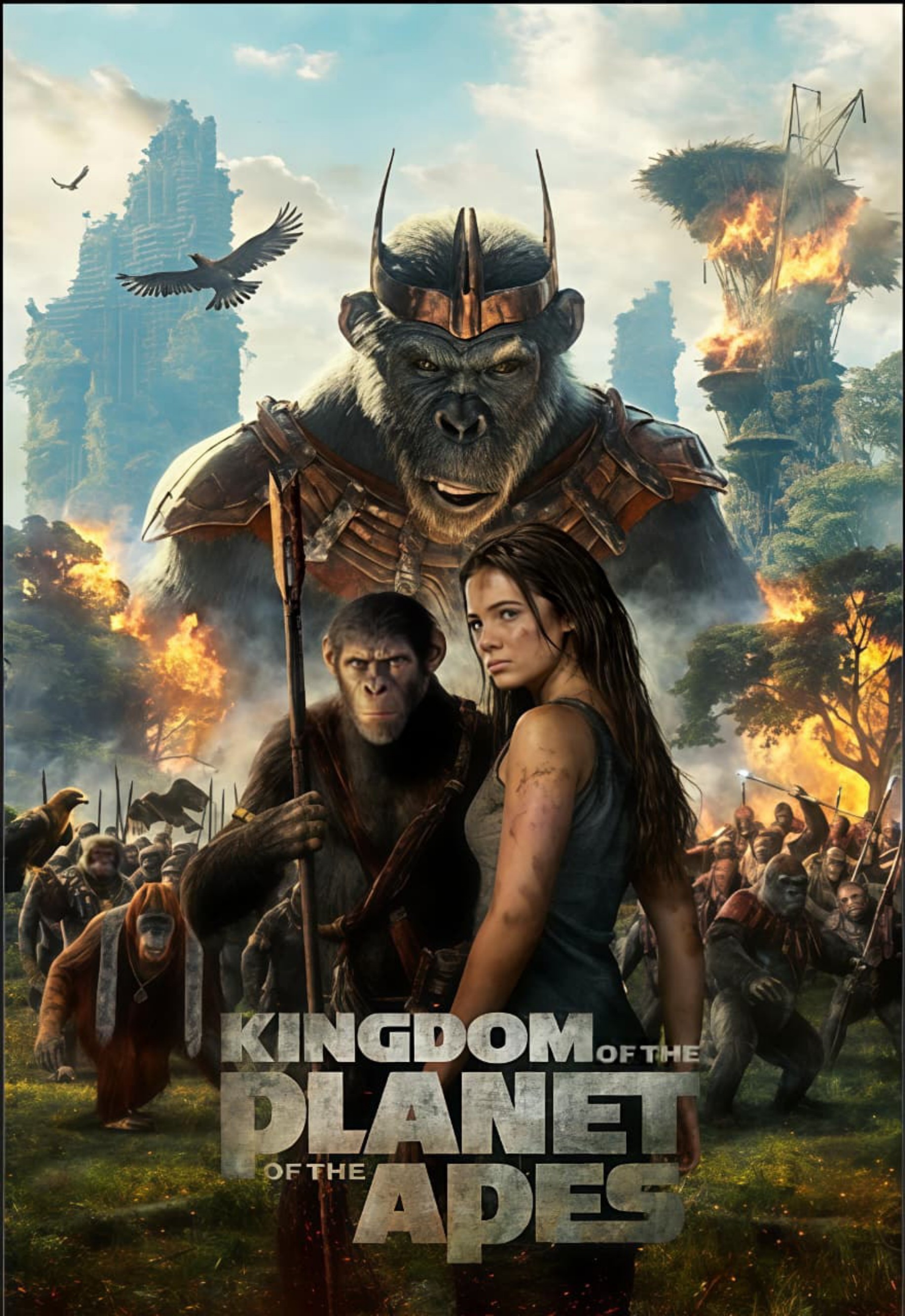 Kingdom of the Planet of the Apes poster