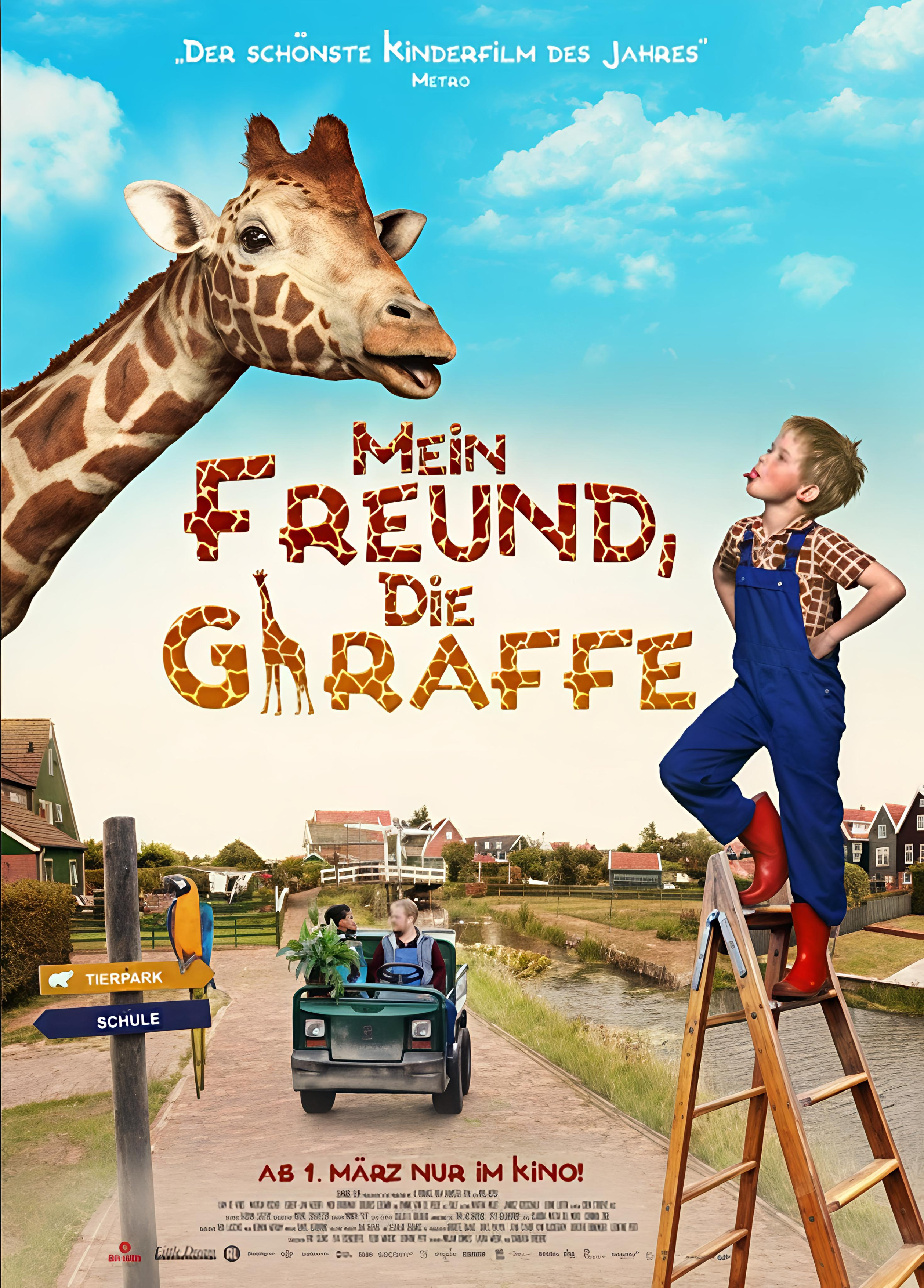 Mein Freund, die Giraffe poster