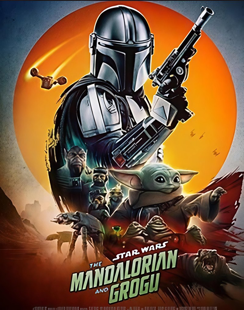 The Mandalorian and Grogu poster