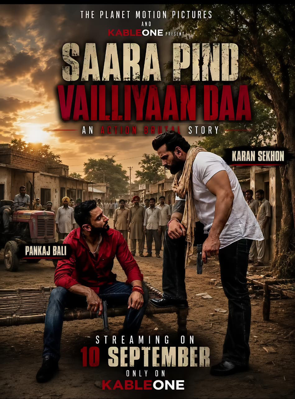 Saara Pind Vailliyaan Daa poster artwork