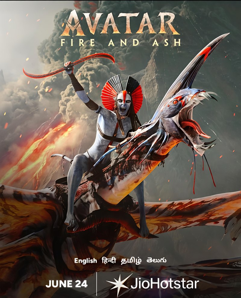 Avatar Fire and Ash poster