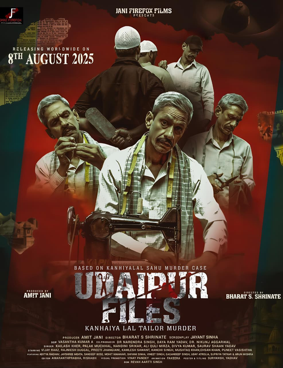 Udaipur Files: Kanhaiya Lal Tailor Murder poster