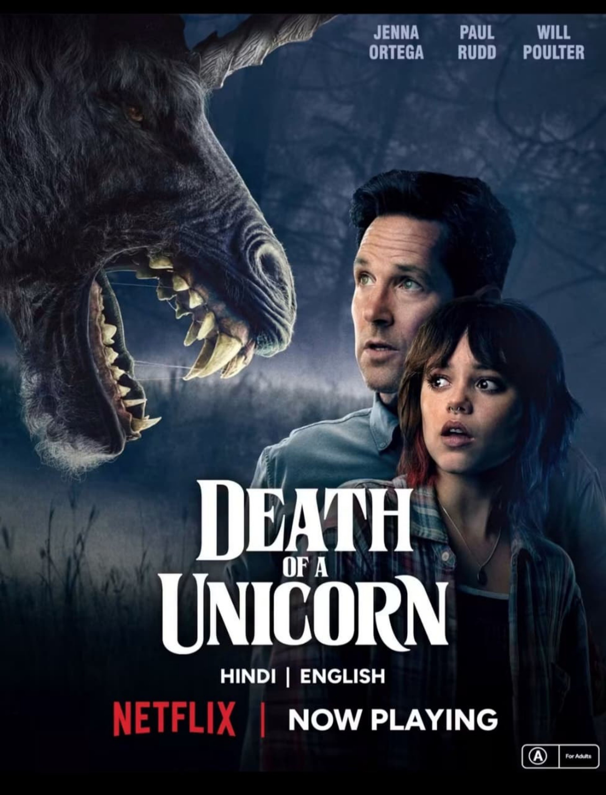 Death of a Unicorn poster