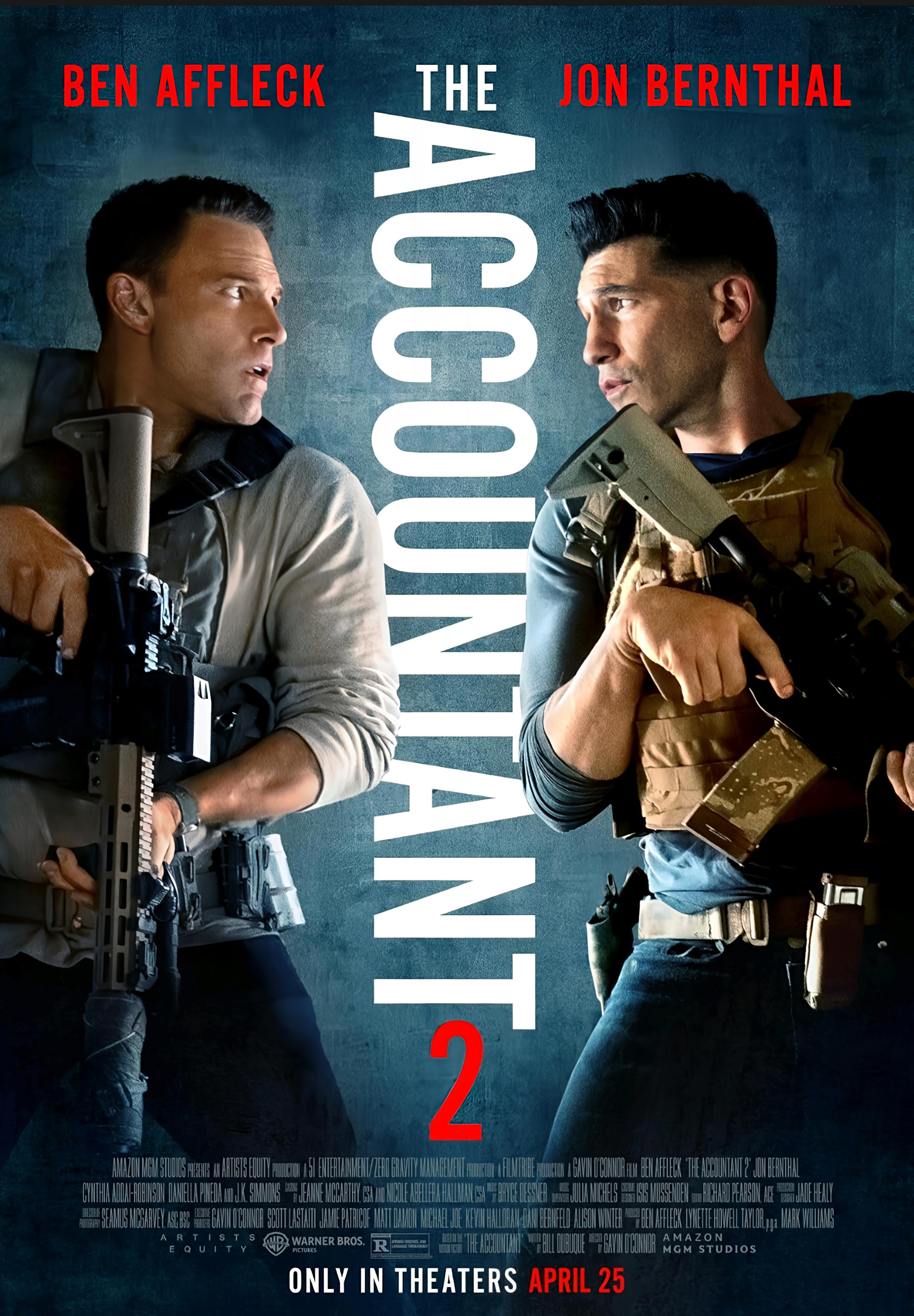 The Accountant 2 poster artwork
